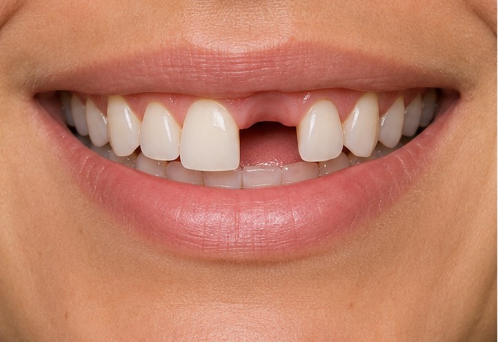 Single-Tooth Restoration — before