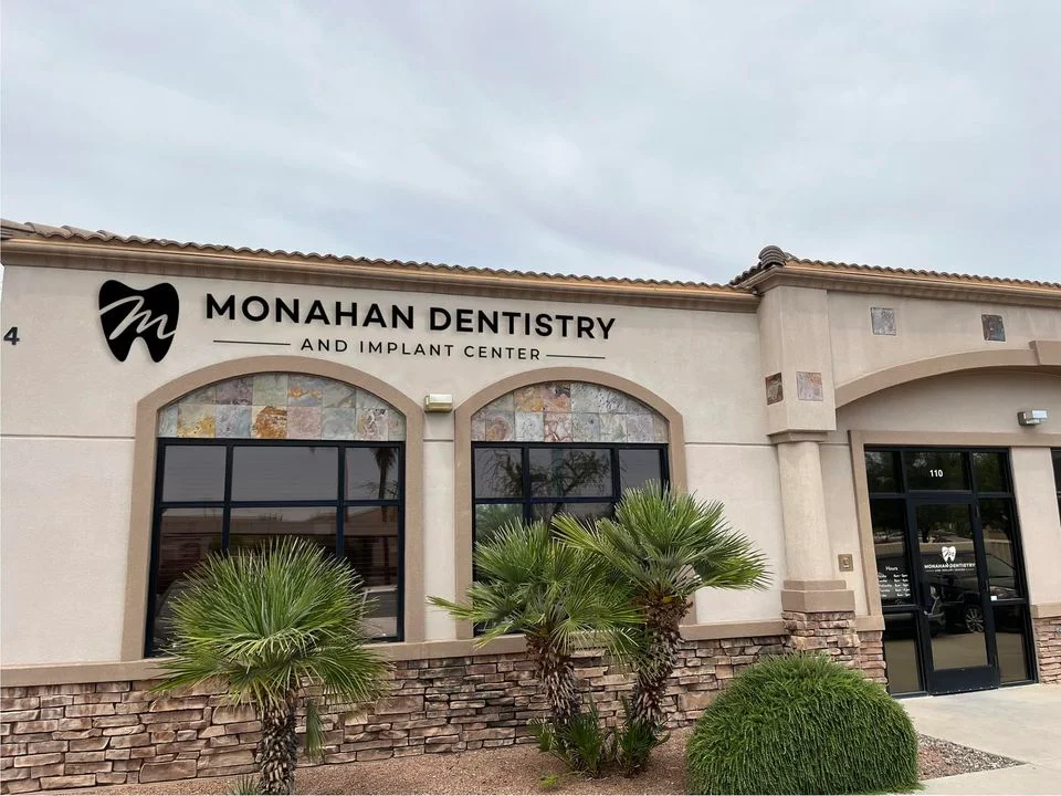 Monahan Dentistry and Implant Center office exterior in Mesa, AZ